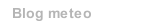 Blog meteo